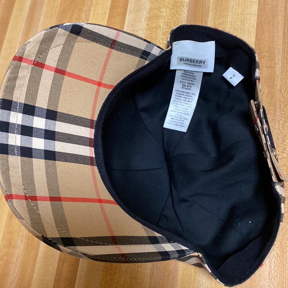 Burberry logo snap hat… brand new - Picture 4 of 6